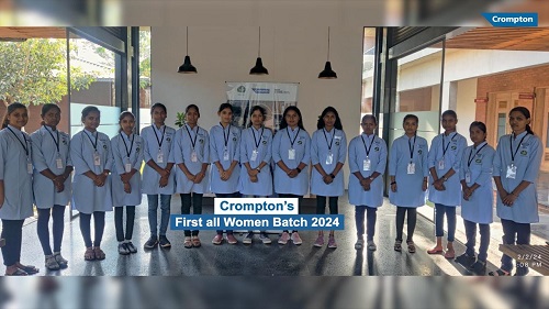 Crompton Takes a Step Towards Gender Equality by Launching its All-women Electrician Training Program in Maharashtra