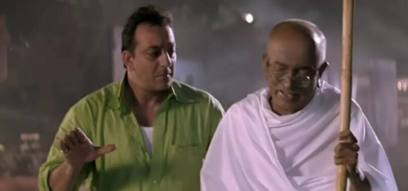 Sanjay Dutt celebrates ‘Gandhigiri’