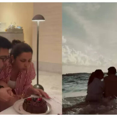 Parineeti and Raghav’s lovey-dovey moments – Watch