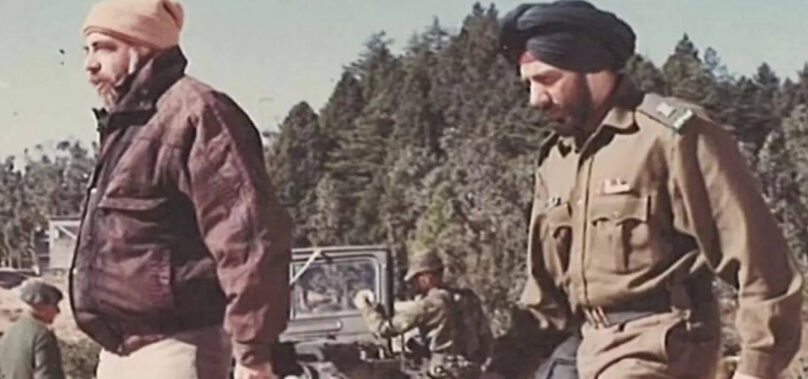 ​Sunny Deol and JP Dutta’s pic from ‘Border’