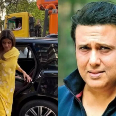 Shilpa Shetty visits Govinda in the hospital