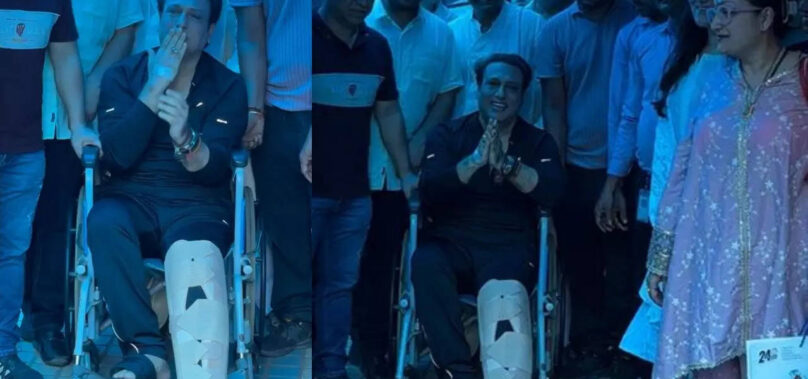 Govinda discharged from hospital, greets paps: VIDEO