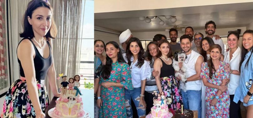 Inside pics from Neha Dhupia’s son’s birthday bash