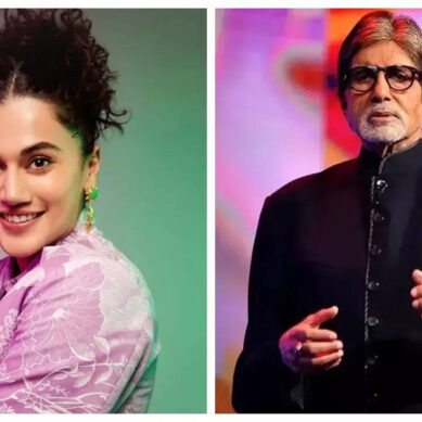 Sujoy: Taapsee nearly fainted because of Big B