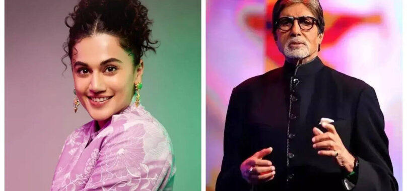 Sujoy: Taapsee nearly fainted because of Big B