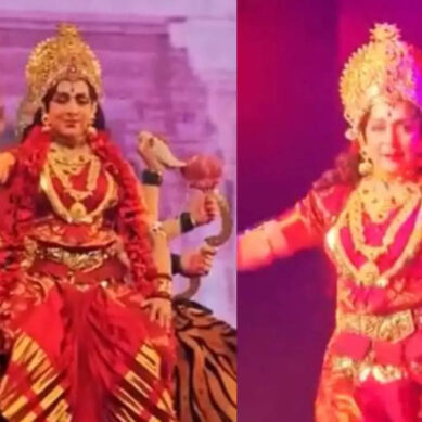 Watch: Hema’s powerful performance as Maa Durga