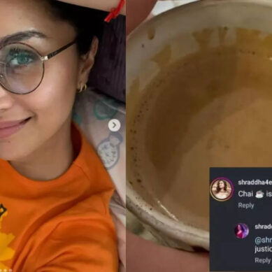 Shraddha’s chai vs coffee fun banter with fan