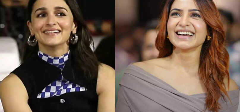 Alia expresses her admiration for Samantha