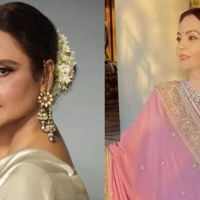 Rekha’s warm gesture on meeting Nita Ambani