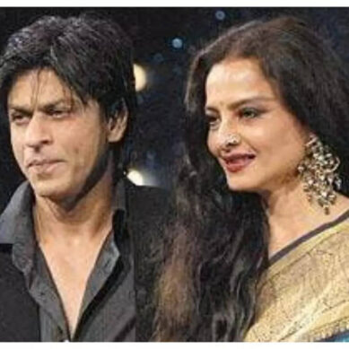 Rekha’s poetic tribute to SRK echoes Gulzar’s words