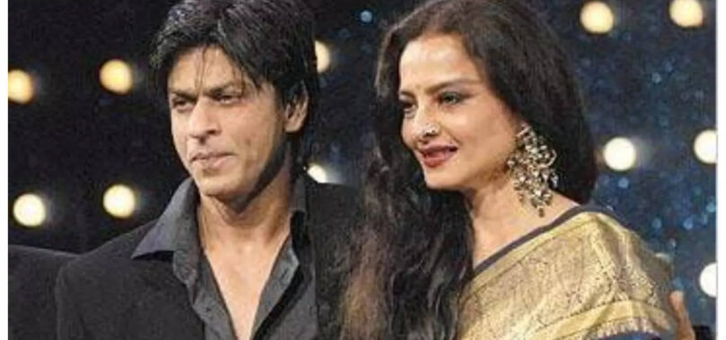 Rekha’s poetic tribute to SRK echoes Gulzar’s words