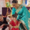 Bipasha’s daughter Devi’s cute antics at Durga Puja