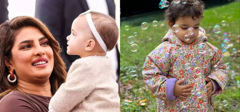 PIC: Priyanka and Malti’s magical bubble playdate