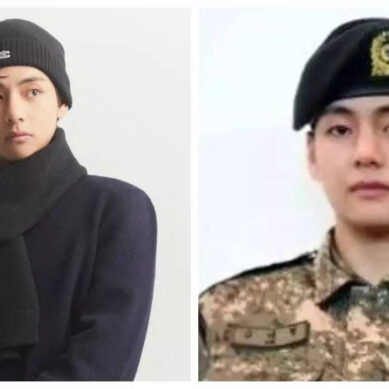 Did BTS’ V get promoted to corporal in the military?