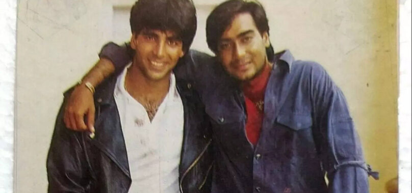 Ajay Devgn showers love on Akshay Kumar