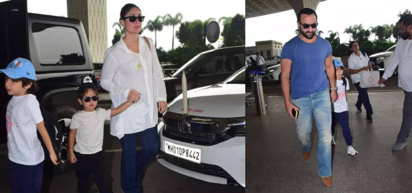 Jeh steals the show as he gets spotted with Saif-Kareena