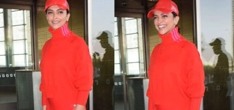 When Deepika turned heads in an all-red airport look