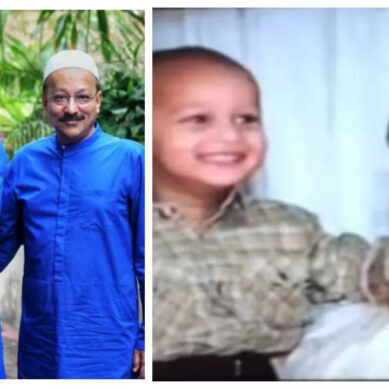 Zeeshan shares childhood video with Baba Siddique