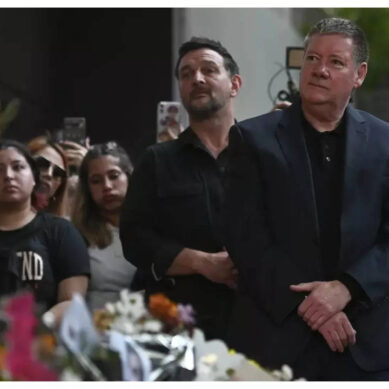 Liam’s father arrives in Buenos Aires to begin funeral prep