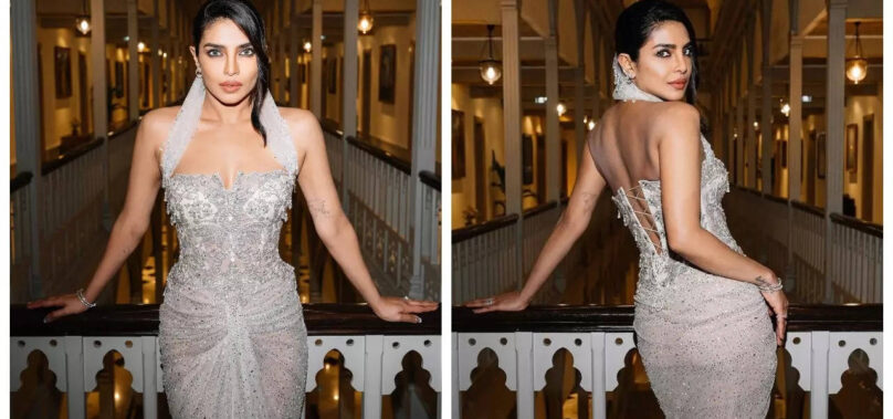 Priyanka makes jaws drop in a corset gown – Pics