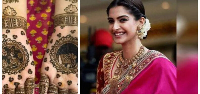 Sonam’s mehendi features Anand and Vayu’s names: PICS