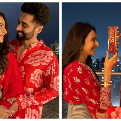 Rakul celebrates first karwa chauth amid back injury