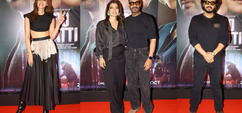 Kajol-Ajay, Kriti: Celebs stun at Do Patti screening