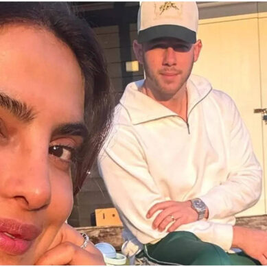 Priyanka- Nick share cozy fireside moments