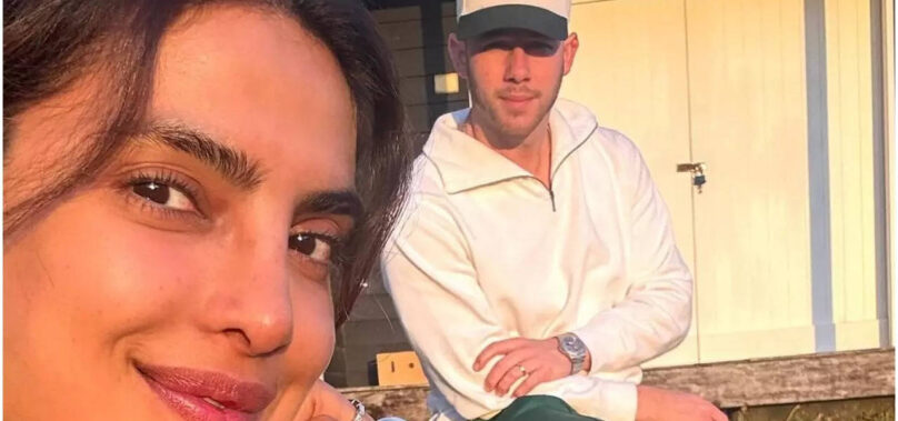 Priyanka- Nick share cozy fireside moments