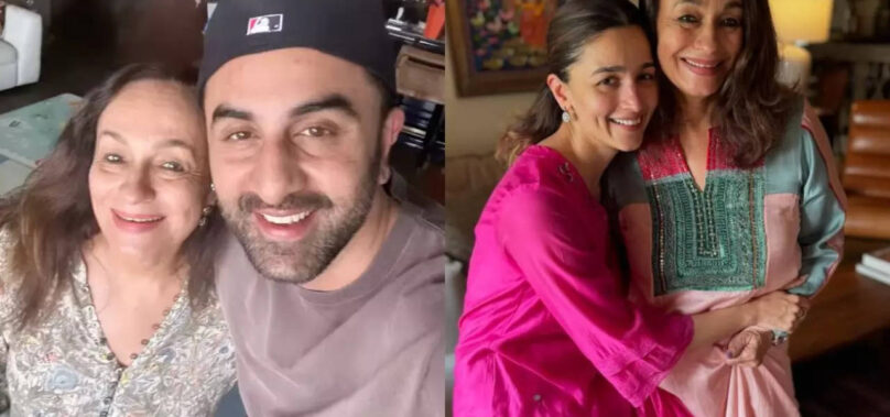 Alia and Ranbir celebrate Soni Razdan’s 68th birthday