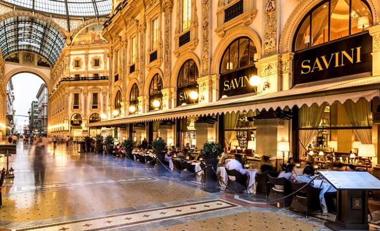  THE GALLERIA VITTORIO EMANUELE II