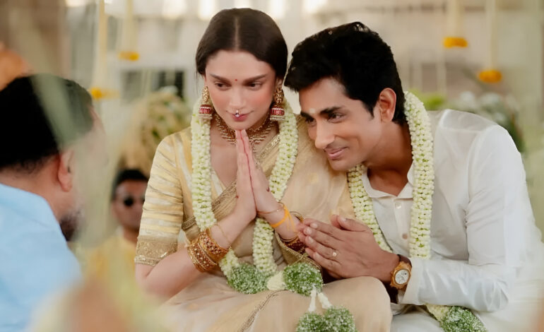 Siddharth and Aditi Rao Hydari's Marriage A Fusion of Love (2)