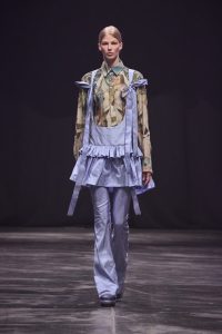 Danny Rienke presented the Spring Summer Collection 2024, Lust Garden, at Berlin Fashion Week