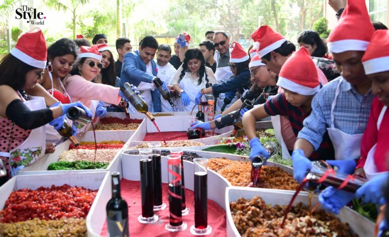  Kicking off festive winter with the Cake Mixing Ceremony at Renaissance Bengaluru