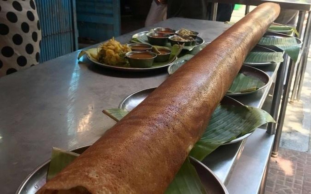 Ready To Eat This Giant Four-Feet Dosa At Wilson Garden?