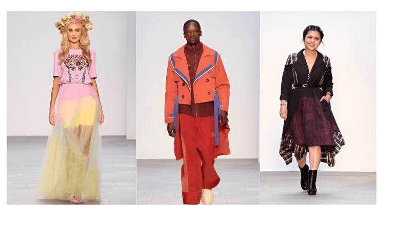 Designers From Around The World Launch Collections At Emerge SS24 Show 3 In London Fashion Week