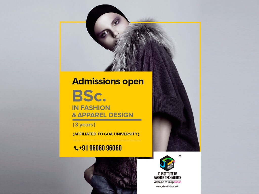 JD Institute of Fashion Technology opens admissions for 2021-2022