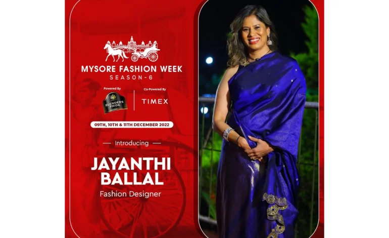 The return of Season 6 of Mysore Fashion Week