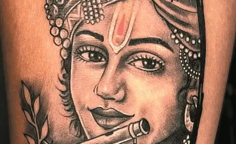  Most Amazing Tattoos Of Krishna For You