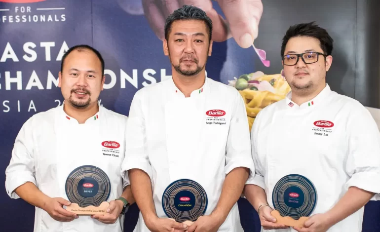 Chef Seigo Fuchigami Won the Barilla Pasta Championship Asia 2024